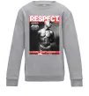 Детский Свитшот 2PAC Respect Серый меланж фото