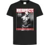 Дитяча футболка 2PAC Respect Чорний фото