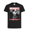 Дитяча футболка 2PAC Respect Чорний фото