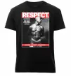 Мужская премиум футболка 2PAC Respect Черный фото