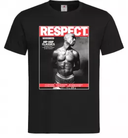 Мужская футболка 2PAC Respect Черный фото