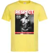 Мужская футболка 2PAC Respect Лимонный фото