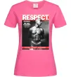 Женская футболка 2PAC Respect Ярко-розовый фото