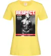 Женская футболка 2PAC Respect Лимонный фото