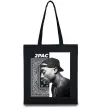 Эко-сумка Тупак Шакур Черный фото