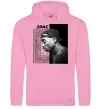 Мужская толстовка (худи) Тупак Шакур Розовый фото