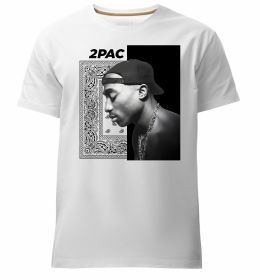 Мужская премиум футболка Тупак Шакур