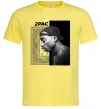 Мужская футболка Тупак Шакур Лимонный фото