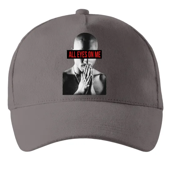 Кепка All eyes on me Сірий фото