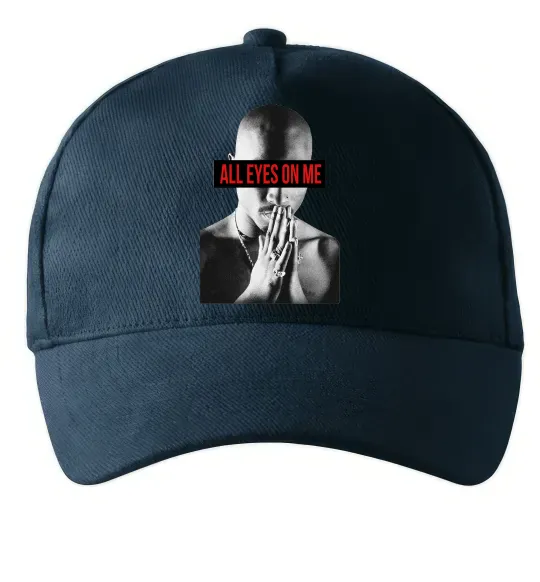 Кепка All eyes on me Темно-синий фото