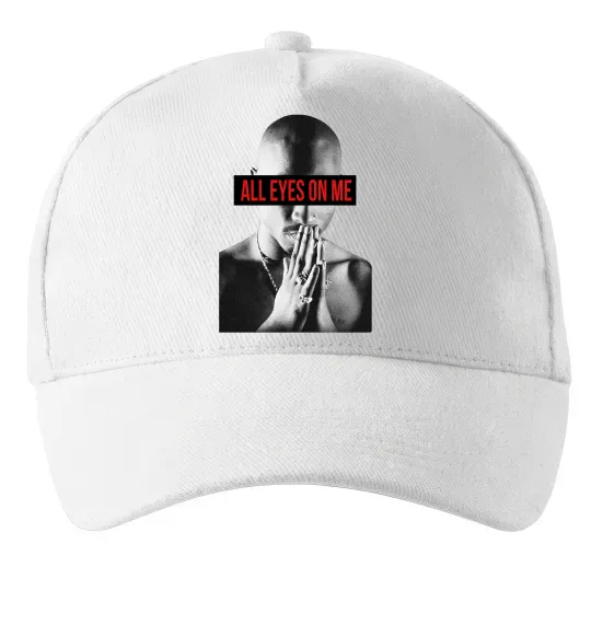 Кепка All eyes on me Белый фото