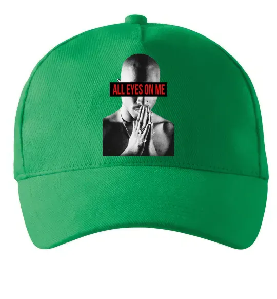 Кепка All eyes on me Зеленый фото