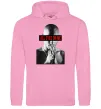 Чоловіча толстовка (худі) All eyes on me Рожевий фото