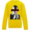 Детский Свитшот All eyes on me Солнечно желтый фото