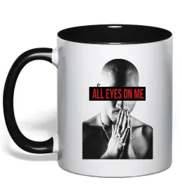 Чашка с цветной ручкой