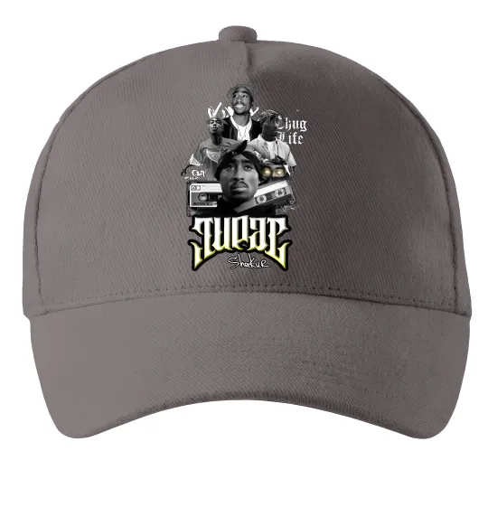 Кепка Tupac Collage Серый фото