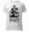 Мужская премиум футболка Tupac Collage Белый фото