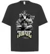 Футболка Оверсайз Tupac Collage Черный фото