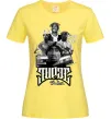 Женская футболка Tupac Collage Лимонный фото