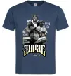 Мужская футболка Tupac Collage Темно-синий фото