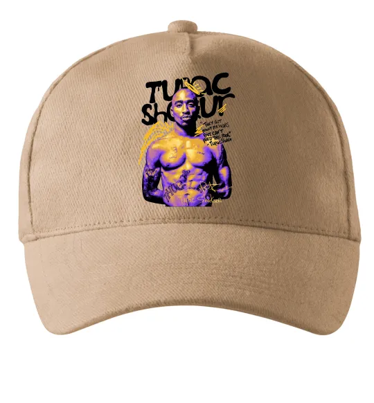 Кепка Tupac Shakur they got money Пісочний фото