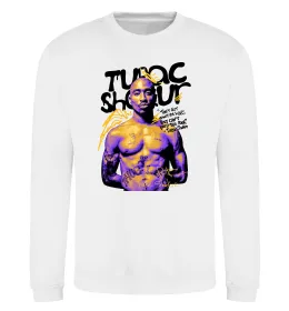 Свитшот Tupac Shakur they got money Белый фото