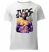 Мужская премиум футболка Tupac Shakur they got money Белый фото