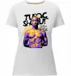 Жіноча преміум футболка Tupac Shakur they got money Білий фото