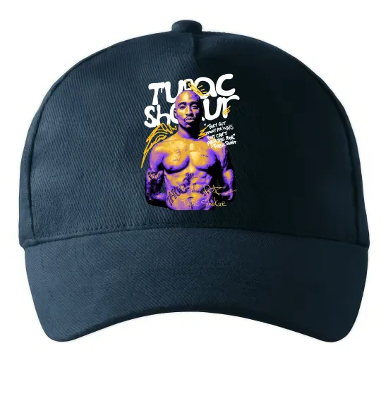 Кепка Tupac Shakur they got money Темно-синий фото