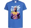 Дитяча футболка Tupac Shakur they got money Яскраво-синій фото