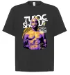 Футболка Оверсайз Tupac Shakur they got money Черный фото