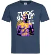 Мужская футболка Tupac Shakur they got money Темно-синий фото
