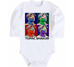 Дитячий бодік Тупак Шакур арт