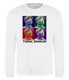 Свитшот Тупак Шакур арт Белый фото
