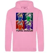 Жіноча толстовка (худі) Тупак Шакур арт Рожевий фото