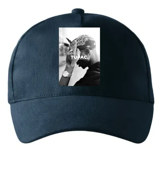 Кепка 2PAC Shakur Темно-синий фото