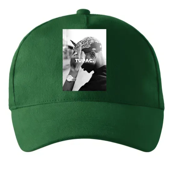 Кепка 2PAC Shakur Темно-зеленый фото