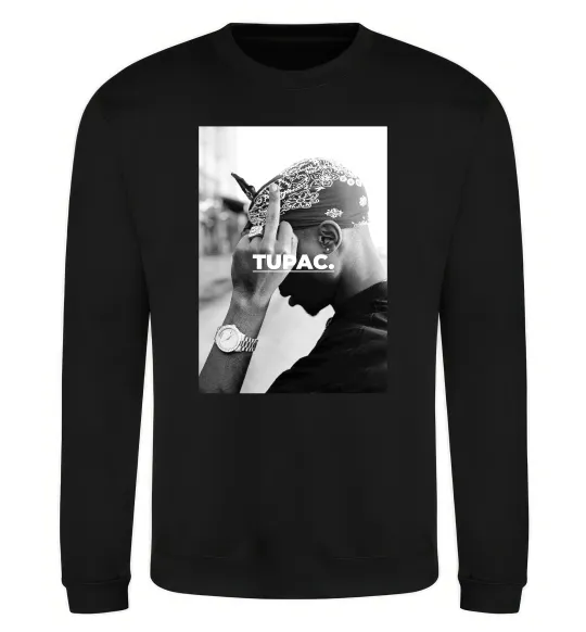 Свитшот 2PAC Shakur Черный фото