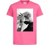 Детская футболка 2PAC Shakur Ярко-розовый фото