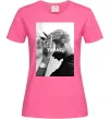 Женская футболка 2PAC Shakur Ярко-розовый фото