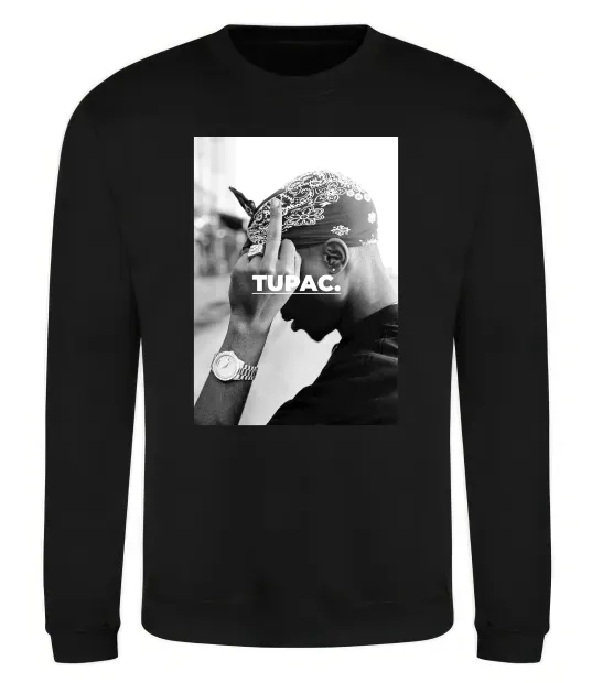 Свитшот 2PAC Shakur Черный фото