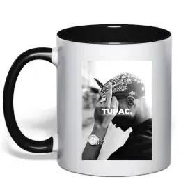 Чашка с цветной ручкой