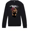 Детский Свитшот 2PAC graffiti Черный фото