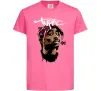 Дитяча футболка 2PAC graffiti Яскраво-рожевий фото