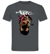 Мужская футболка 2PAC graffiti Графит фото
