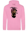 Жіноча толстовка (худі) 2PAC graffiti Рожевий фото