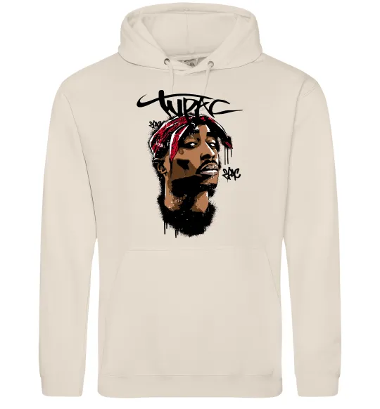 Женская толстовка (худи) 2PAC graffiti Таш фото