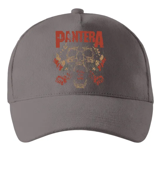 Кепка Pantera mouth for war Серый фото