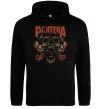 Жіноча толстовка (худі) Pantera mouth for war Чорний фото