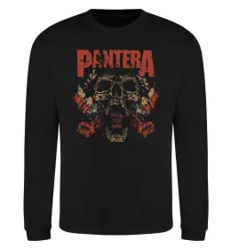 Свитшот Pantera mouth for war Черный фото